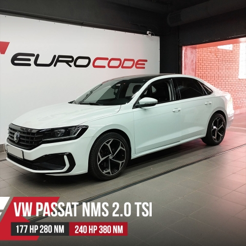 Чип тюнинг VW Passat NMS 2.0TSI 177hp DDSB